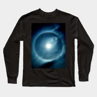 Optical phenomenon of sun with halo Long Sleeve T-Shirt